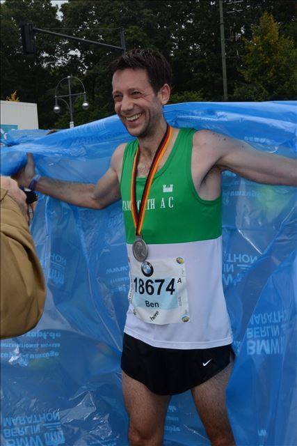 ben Evans Berlin Marathon